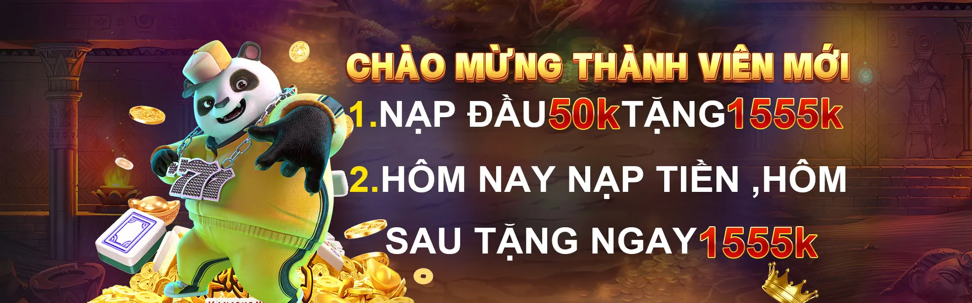 Banner khuyến mãi KUWIN Nổ Hũ
